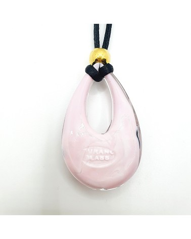 pendentif goutte verre Murano bijoux made in Italie
