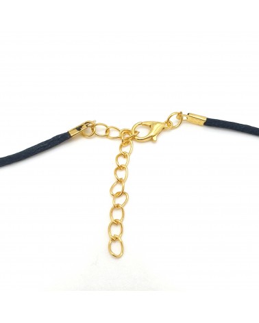 Pendentif cœur vortex en verre de Murano bijoux fantaisies fait à la main