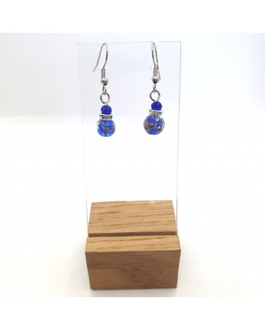 Boucles d'oreilles perle Monachella bijoux fantaisies made Italie bijoux Murano