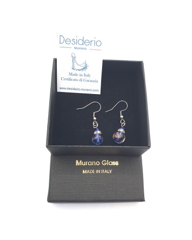 Boucles d'oreilles perle Monachella bijoux fantaisies made Italie bijoux Murano