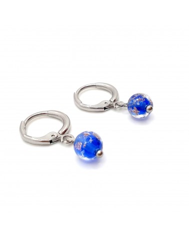 Boucles d'oreilles perle sommersa bijoux fantaisies made Italie bijoux Murano