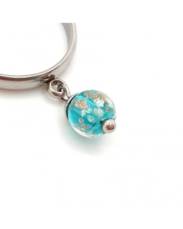 Bague Fedina sommersa en verre de Murano made in italy