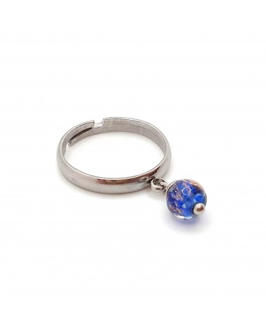Bague Fedina sommersa en verre de Murano made in italy
