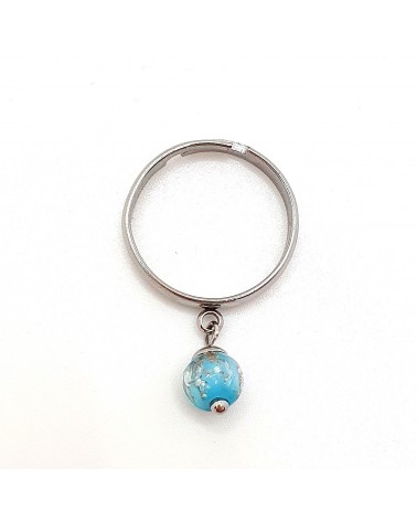 Bague Fedina sommersa en verre de Murano made in italy