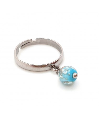 Bague Fedina sommersa en verre de Murano made in italy