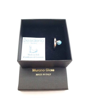 Bague Fedina sommersa en verre de Murano made in italy