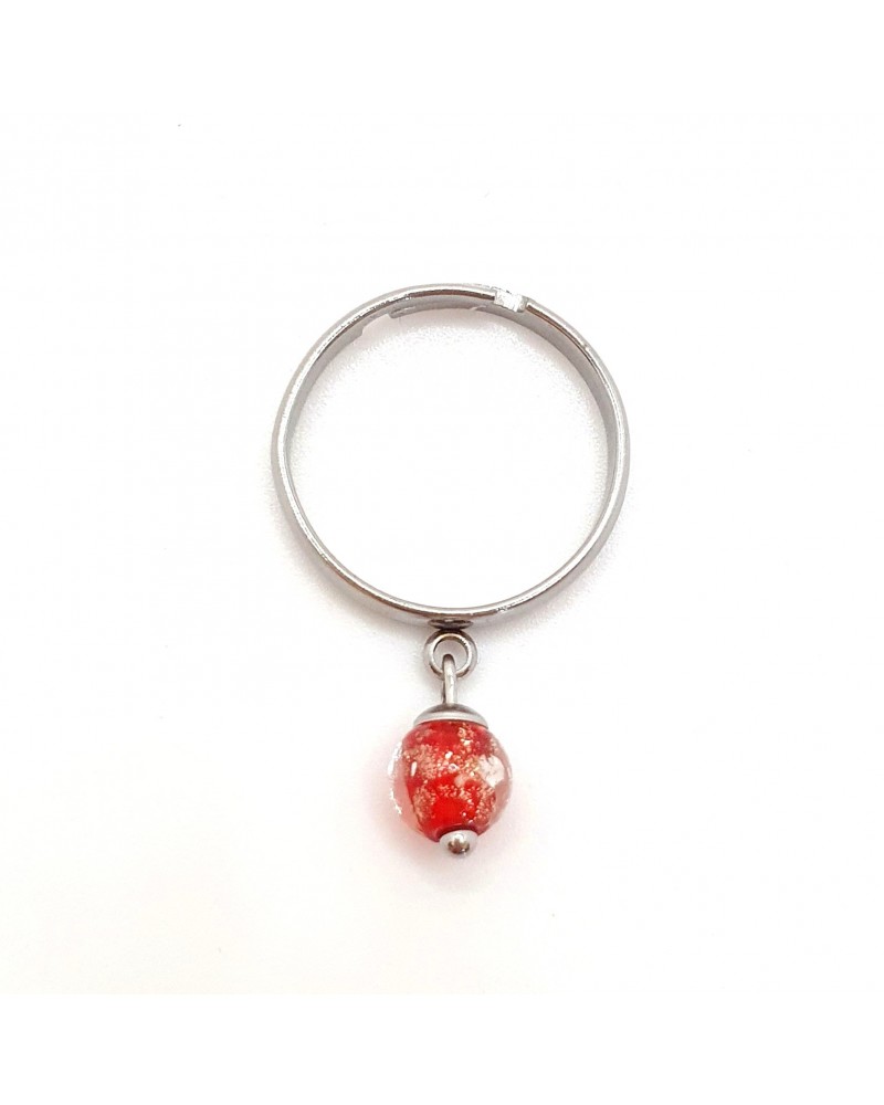 Bague Fedina sommersa en verre de Murano made in italy