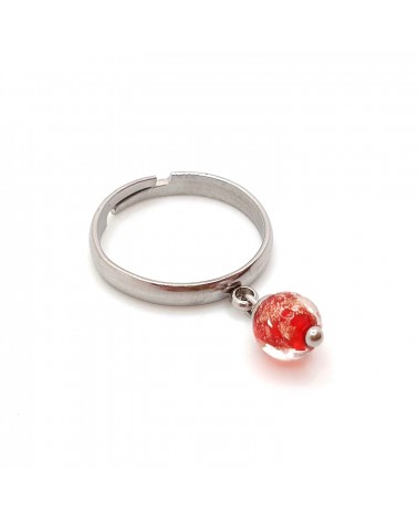 Bague Fedina sommersa en verre de Murano made in italy