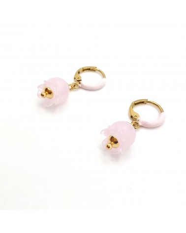 Boucles d'oreilles Campanelle bijoux fantaisies made Italie bijoux Murano