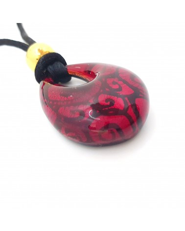 Pendentif Persia en verre de Murano bijoux fantaisie made in Italie