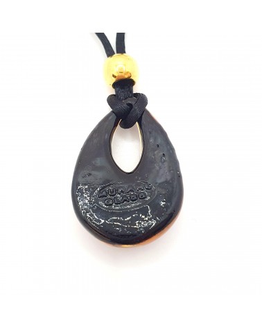 Pendentif Persia en verre de Murano bijoux fantaisie made in Italie