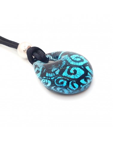 Pendentif Persia en verre de Murano bijoux fantaisie made in Italie