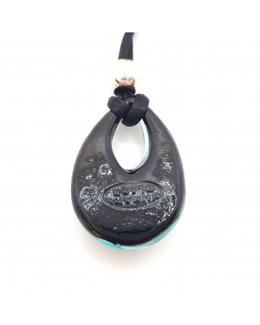 Pendentif Persia en verre de Murano bijoux fantaisie made in Italie
