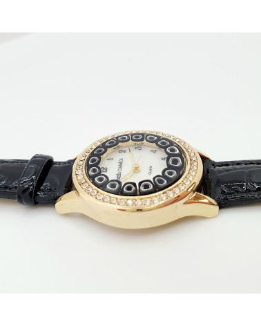 Montre avec murrine bijoux fantaisie fait à la main made in Italy