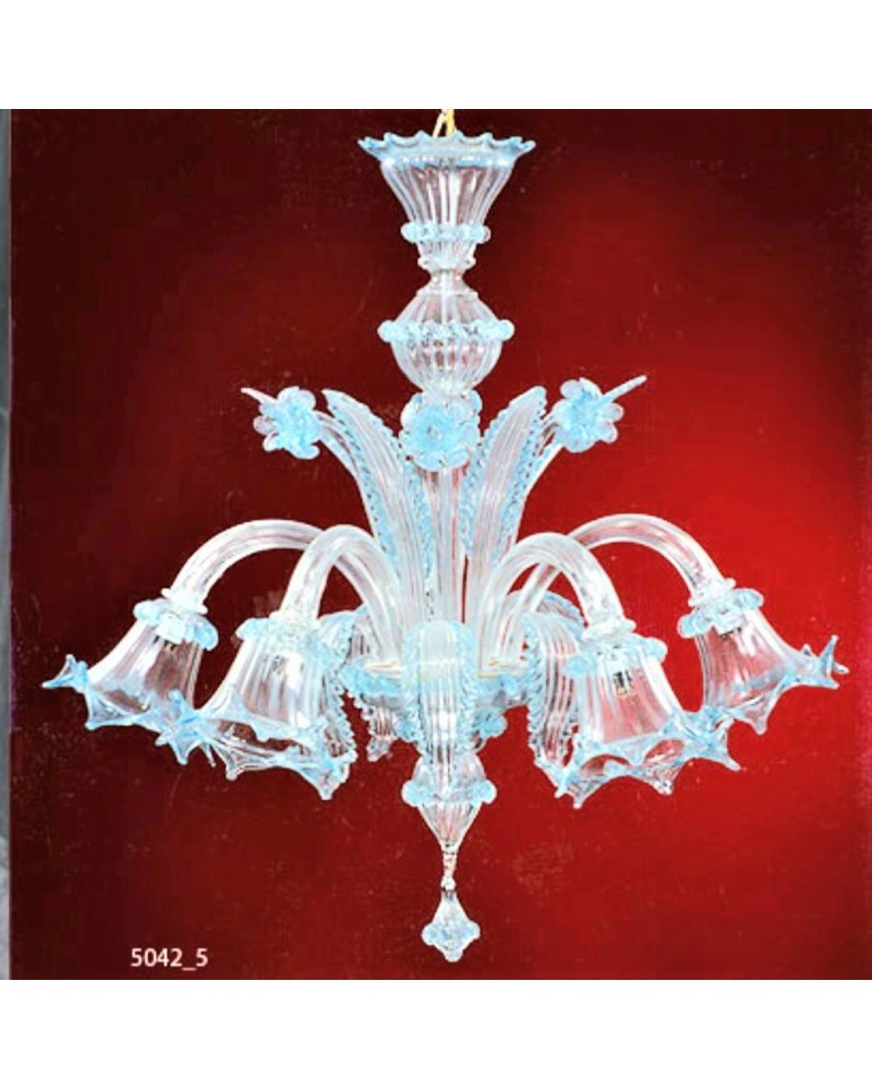 Lustre classique en Cristal de Murano