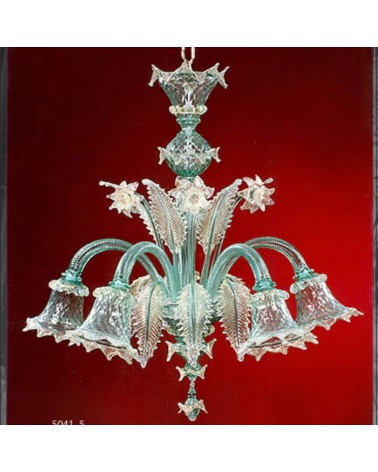 Lustre classique en Cristal de Murano artisans italiens