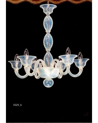 Lustre contemporain en Cristal de Murano made in Italy