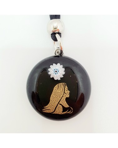 Petit pendentif signe du zodiaque  verre de Murano made in italy
