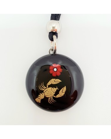 Petit pendentif signe du zodiaque  verre de Murano made in italy