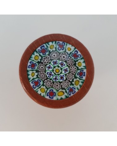 Bouchon murrine millefiori multicolore objets italien