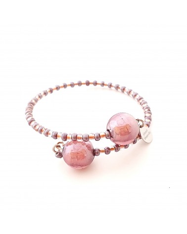 Bracelet perle bijoux fantaisie verre de Murano