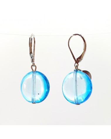 boucles d'oreilles Summer en verre de Murano  artisans italiens fait à la main