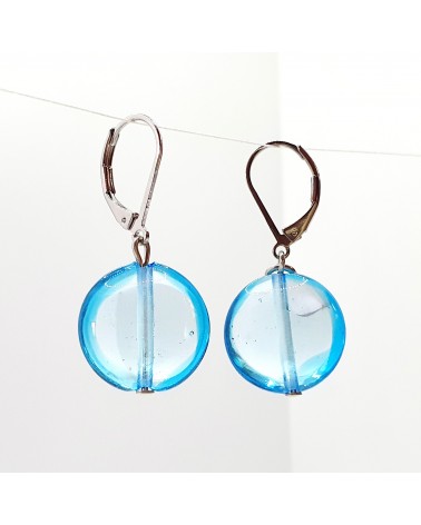 boucles d'oreilles Summer en verre de Murano  artisans italiens fait à la main