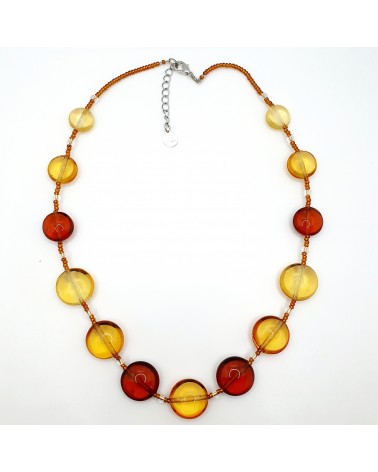 Collier Summer en verre de Murano  artisans italiens fait à la main