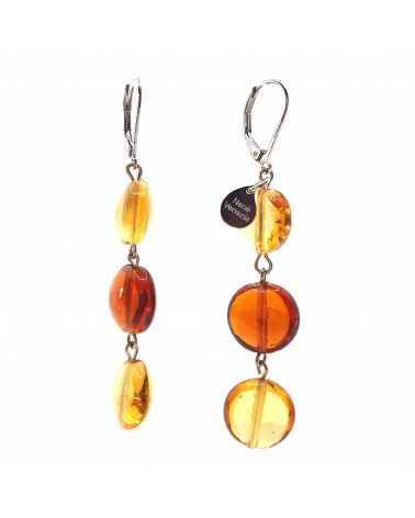 boucles d'oreilles Summer en verre de Murano  artisans italiens fait à la main