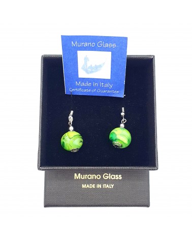 Boucles d'oreilles Monachella perle bijoux fantaisie verre de Murano