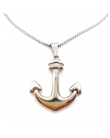 Pendentif Homme Ancre de Navire bijoux fantaisies