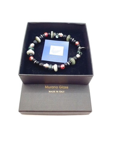 Bracelet en verre de Murano bijoux fantaisies artisans italiens