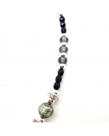 collier Aida en verre de Murano bijoux fantaisies made in Italie