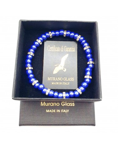 Bracelet light en verre de Murano made in Italie