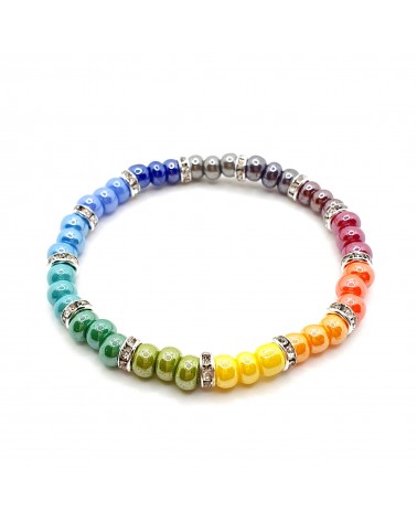 Bracelet light en verre de Murano made in Italie