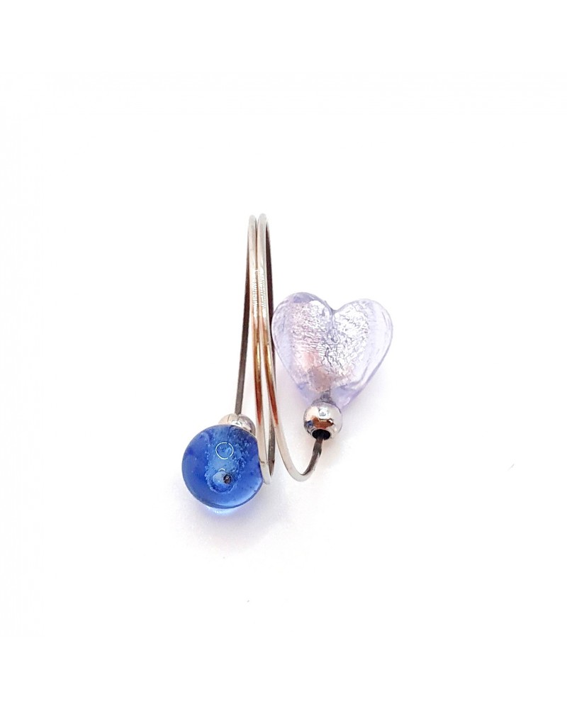 Barrette à Cheveux En Verre De Murano – Bijou Artisanal Coloré – Pince Originale