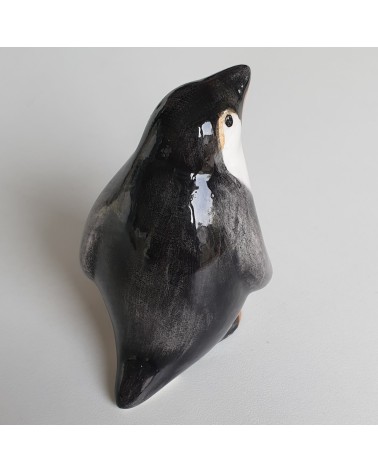 Pingouin en céramique de Lodi artisan italien objet  décoration