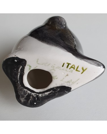 Pingouin en céramique de Lodi artisan italien objet  décoration