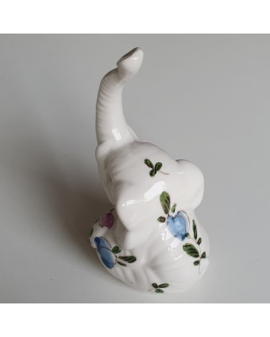 Éléphant en céramique de Lodi artisan d'Italie objet décoration